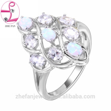 Jóias de prata diamante rosa anel de ouro anel de casamento russo ródio jóias é sua boa escolha